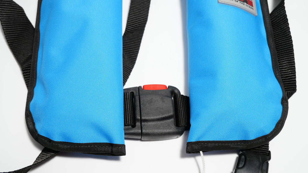 Marinepool Compact 2 automatvest 150N 16 l oppdrift bakside