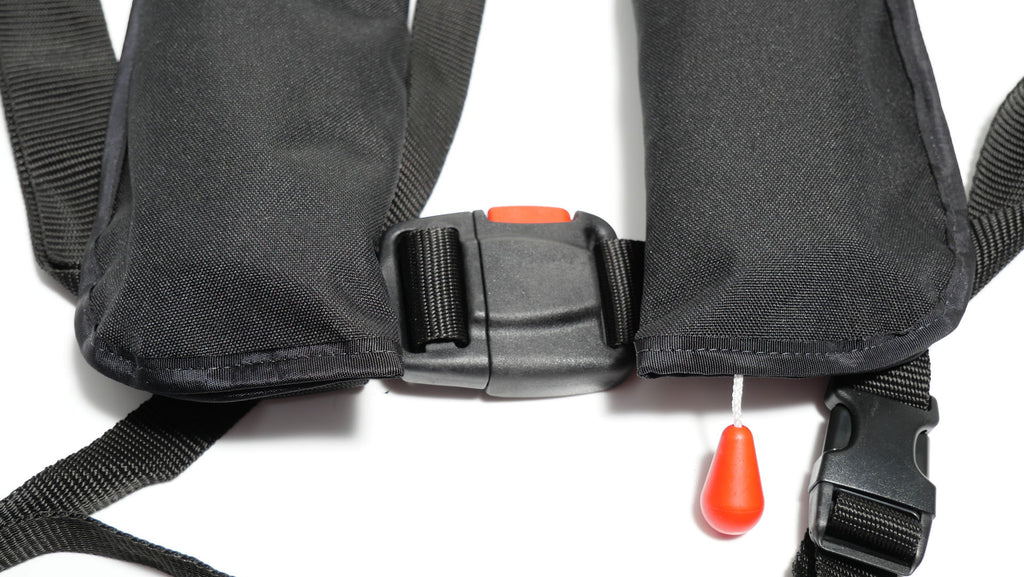 Detalj av Marinepool Compact II automatvest 150N 16 l 2-pack
