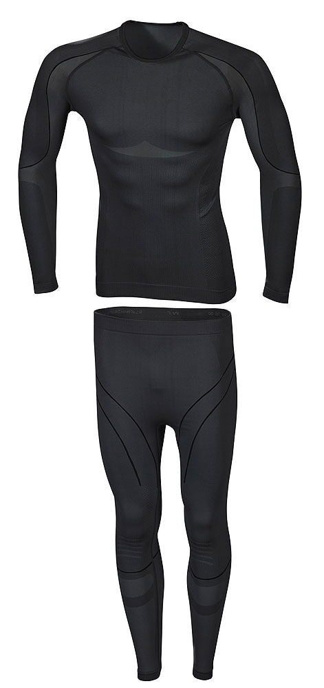 Marinepool Effektivitet baselayer sett langarm og bukse forfra