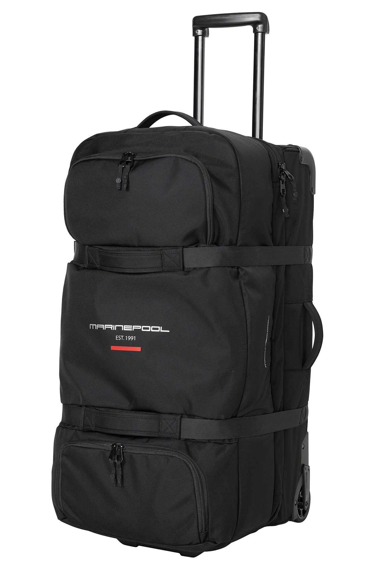 Marinepool Premium Bag med hjul 140 L sett forfra
