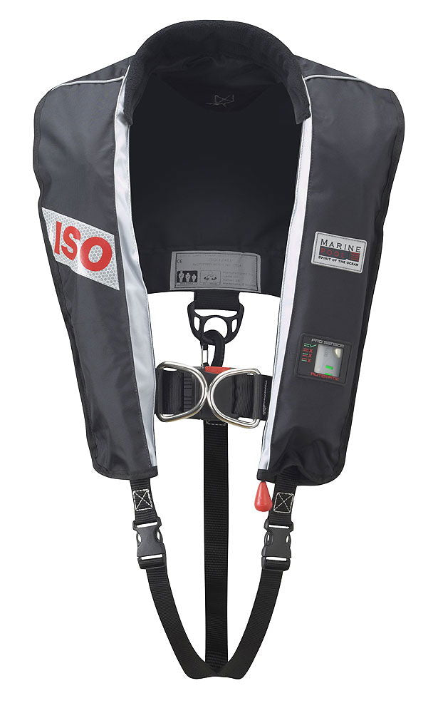 Marinepool PRO tredimensjonal ISO 300 N automatvest 275N med sele forfra