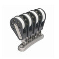 Mast base organiser aluminium 4 poster forfra