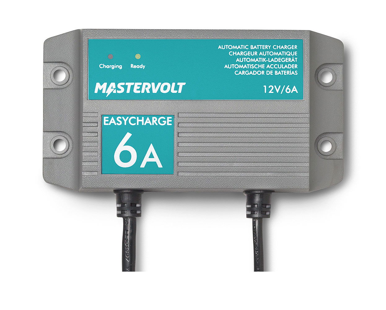 Mastervolt EasyCharge 6A batterilader IP68 bakside