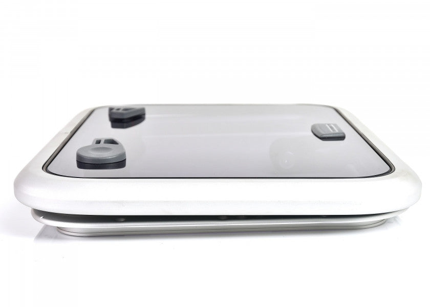 Medium Profile dekksluke størrelse 30 aluminium bakside