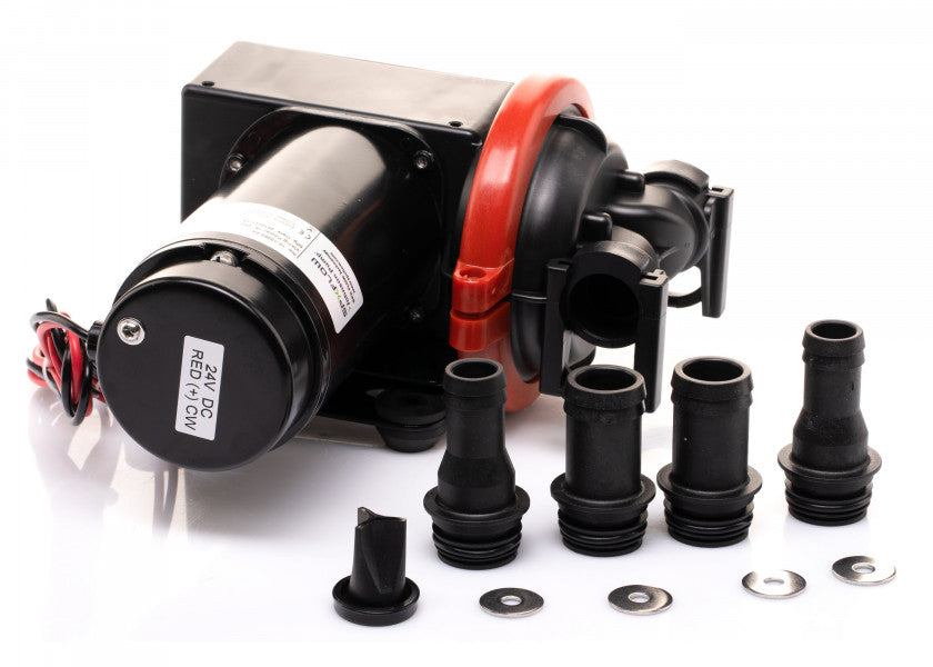 Membranpumpe Viking Power 16 24V bakside