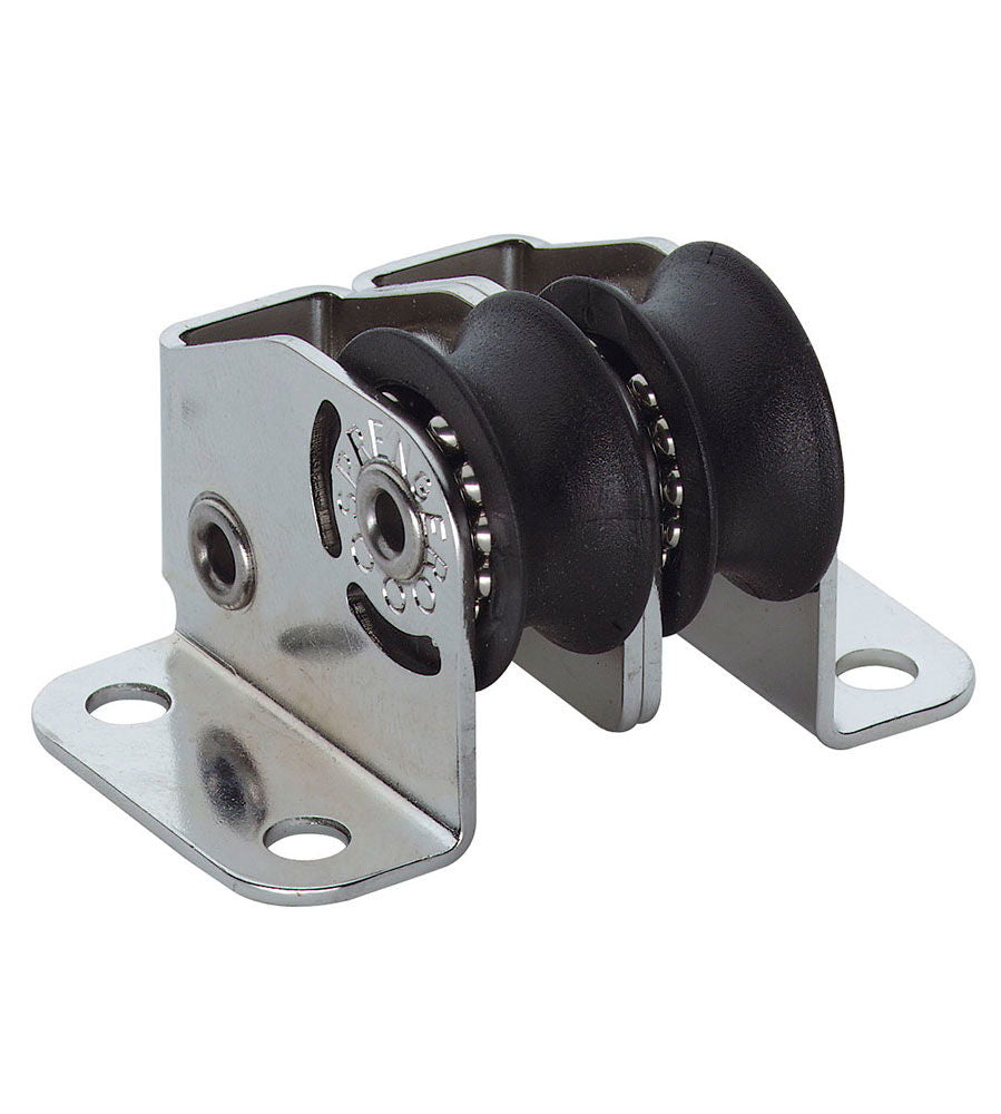 Micro XS fotblokk 6 mm rustfritt stål 450 kg - Sprenger forfra