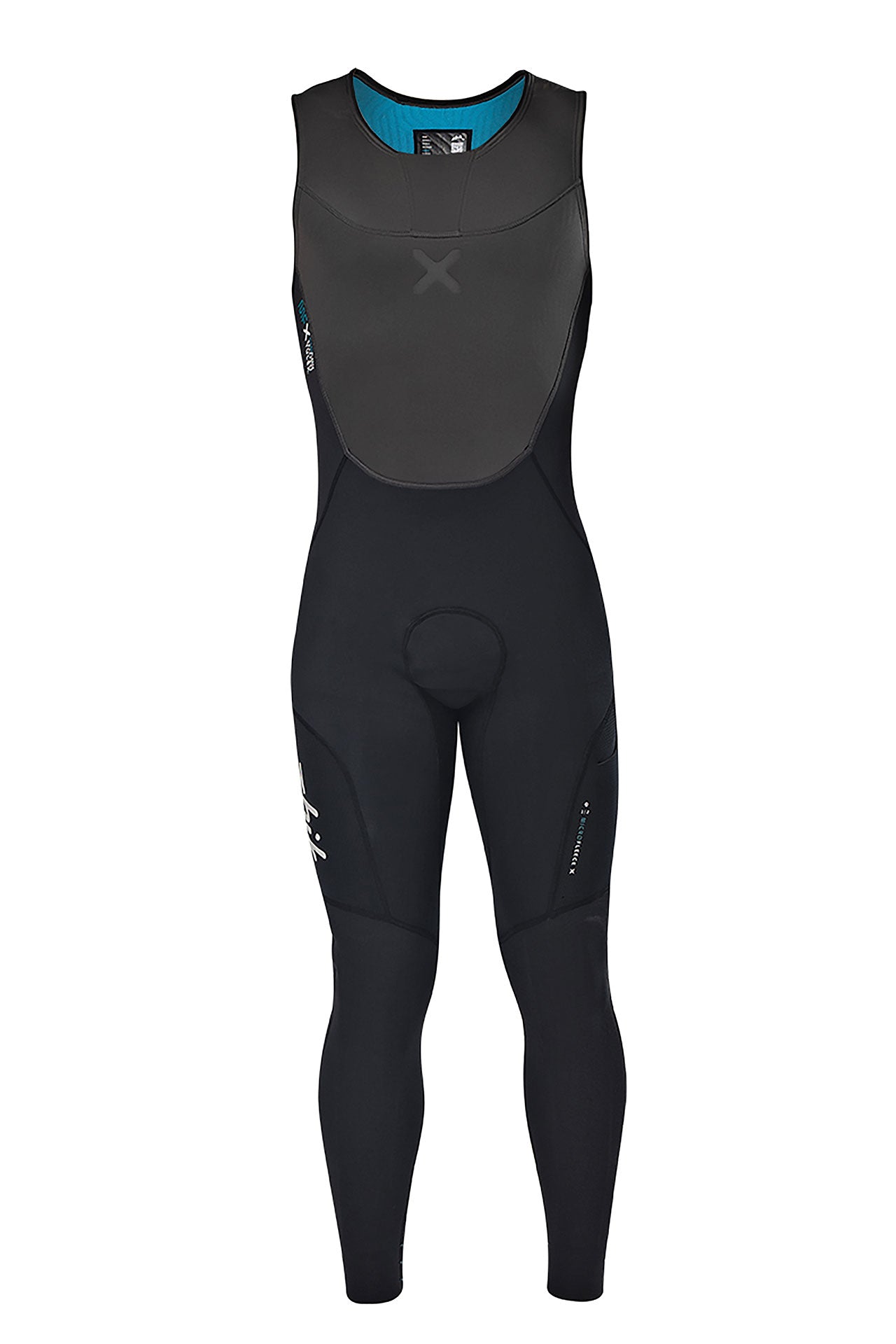 Microfleece X Long John 2 mm Yulex graphene-fôr forfra