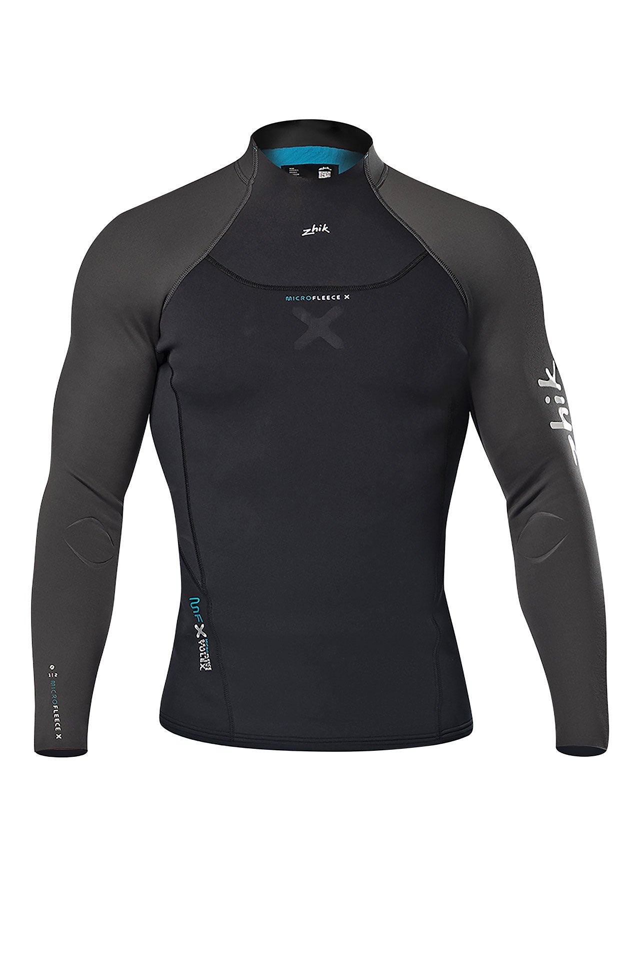 Microfleece X Top 2 mm Yulex graphene-fôr forfra