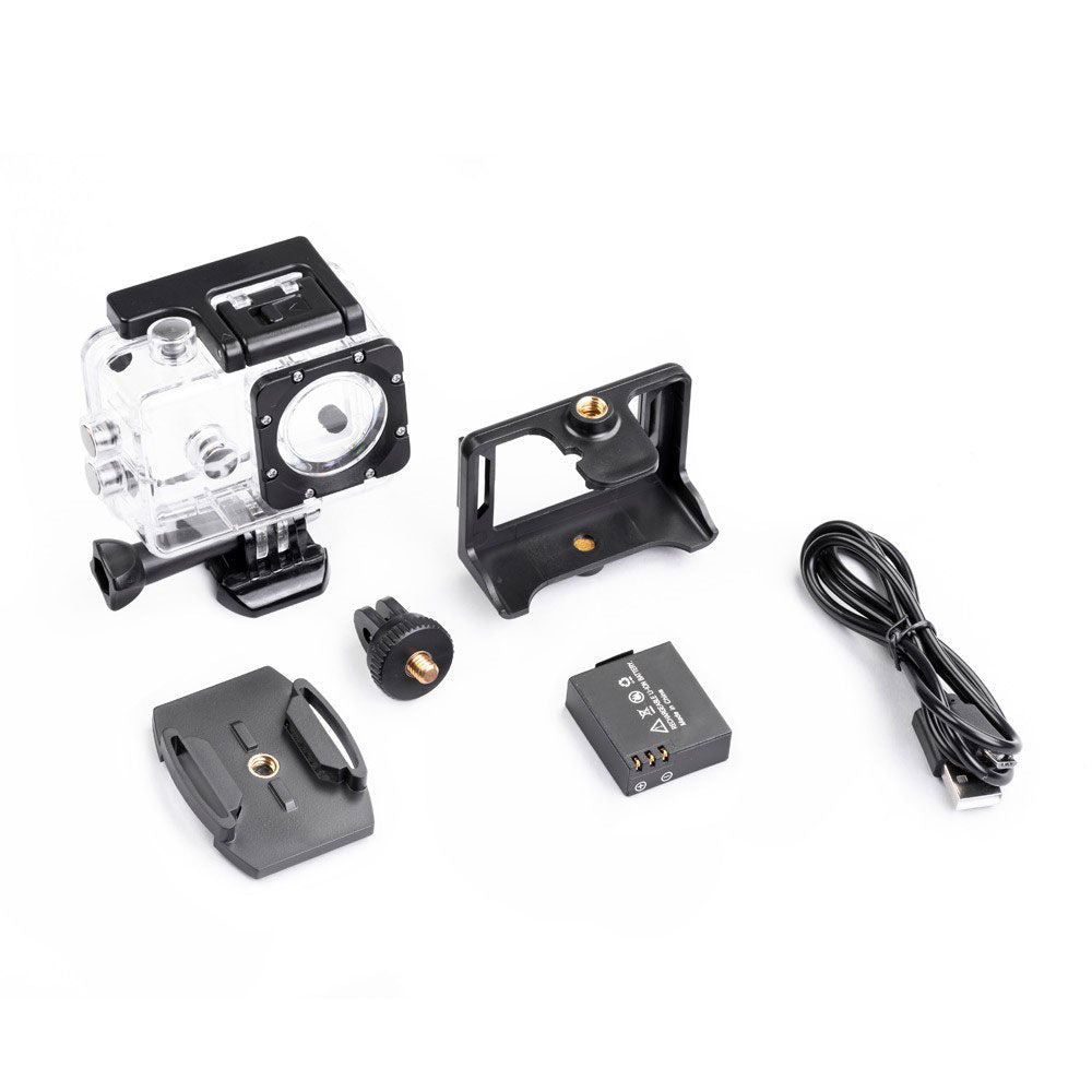 Detaljbilde av Midland H3+ action cam linse