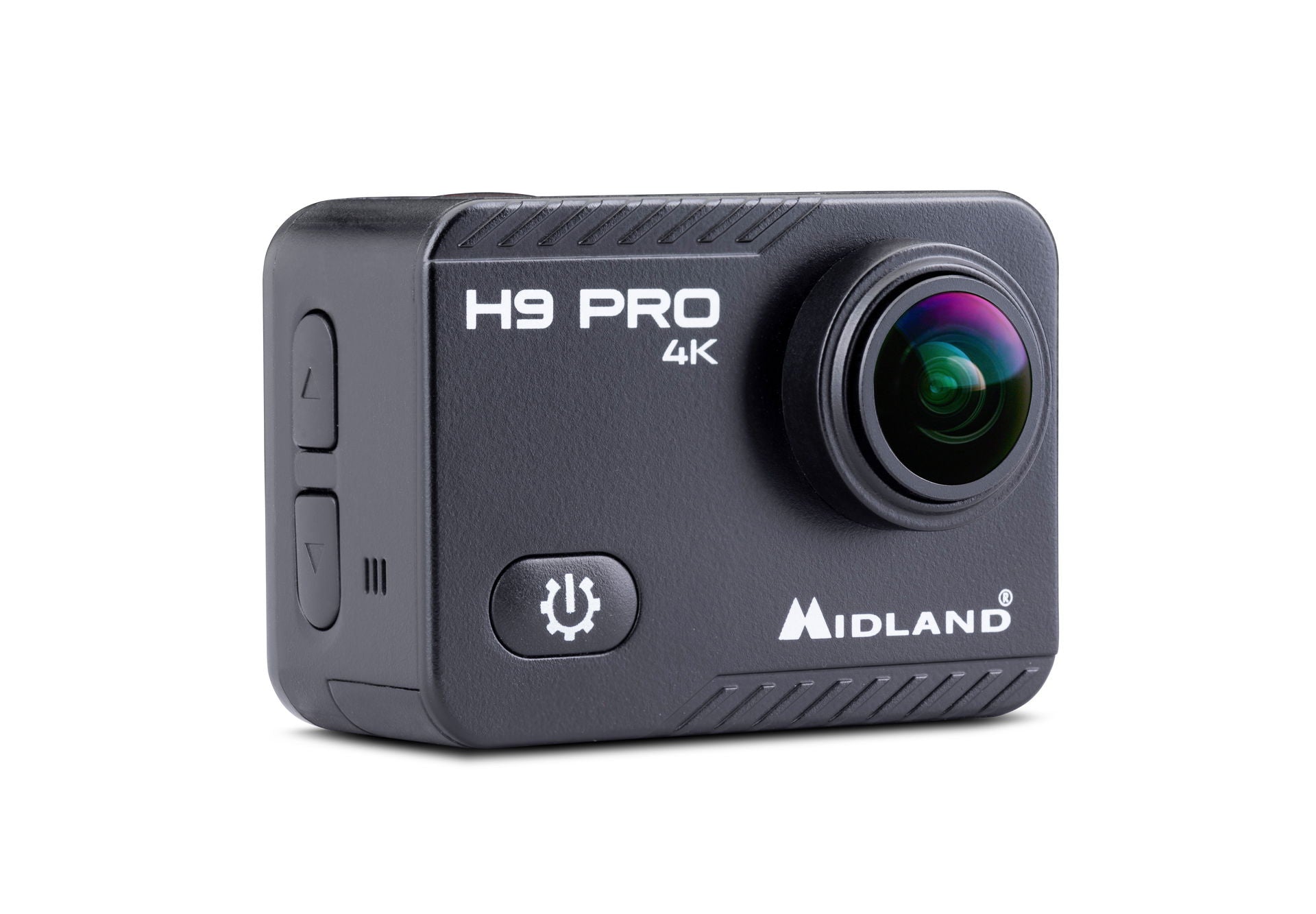 Midland H9 Pro WiFi action cam Ultra HD med bildestabilisator bakside