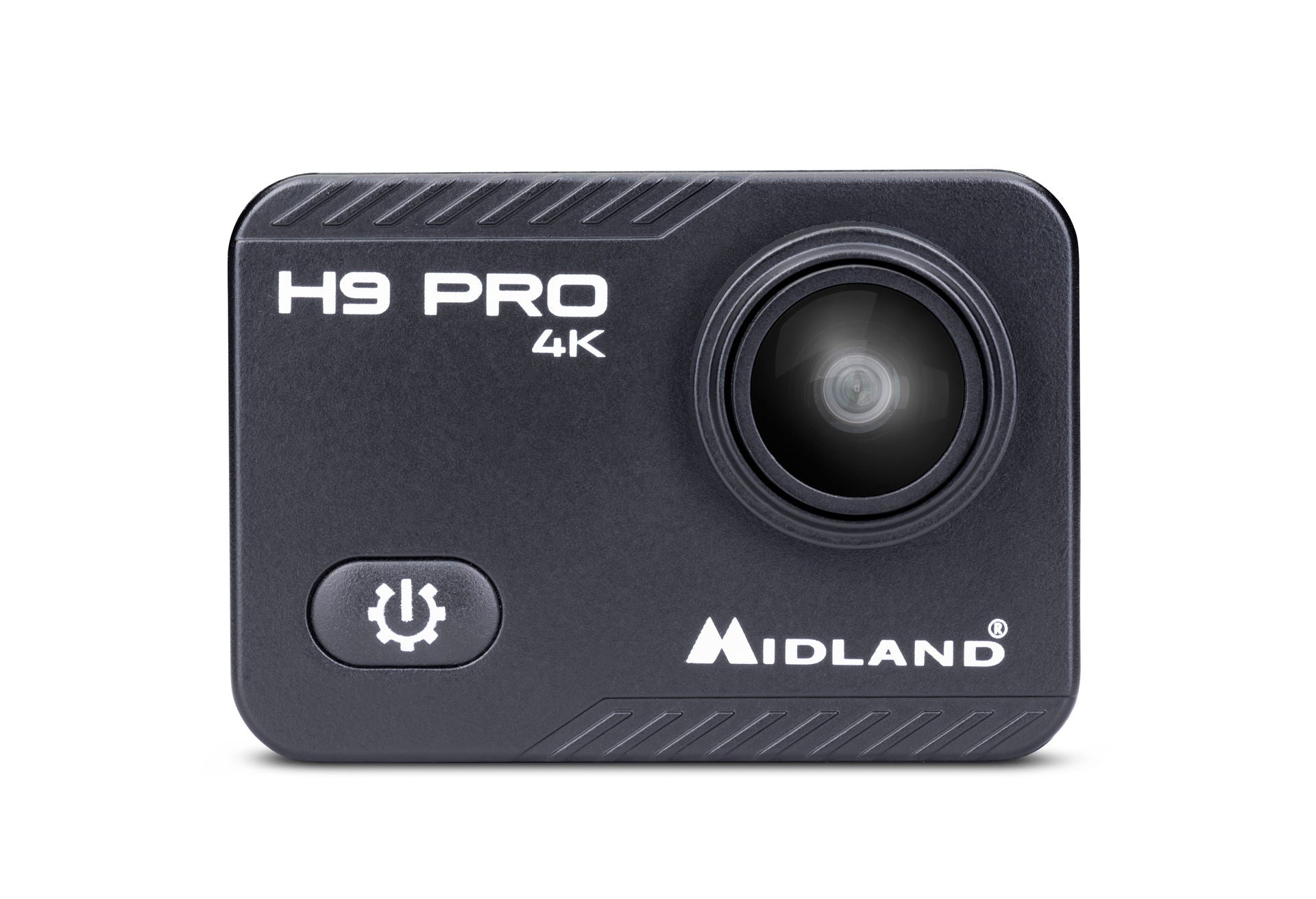 Midland H9 Pro WiFi action cam Ultra HD med bildestabilisator montert