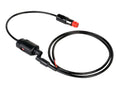 Miniatur solcelleregulator FOX-062 PWM 6,6A 12/24V foran