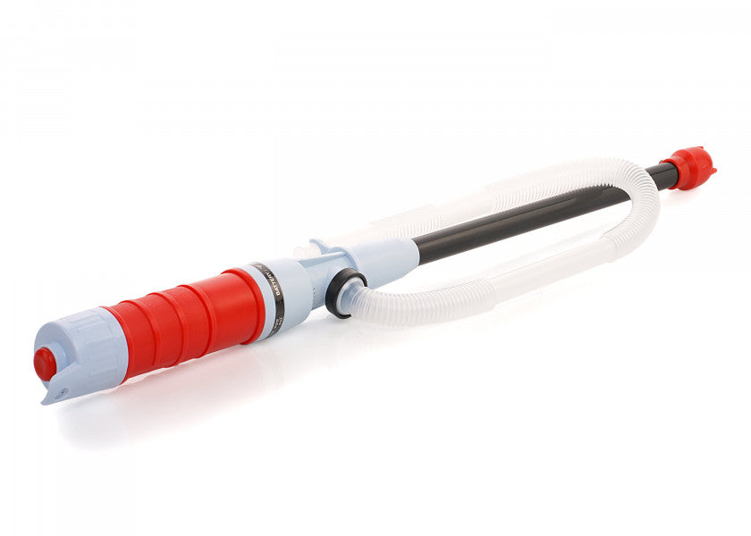 Minipumpe batteridrevet 6 l min for bunnrom og tanker Trudesign forfra
