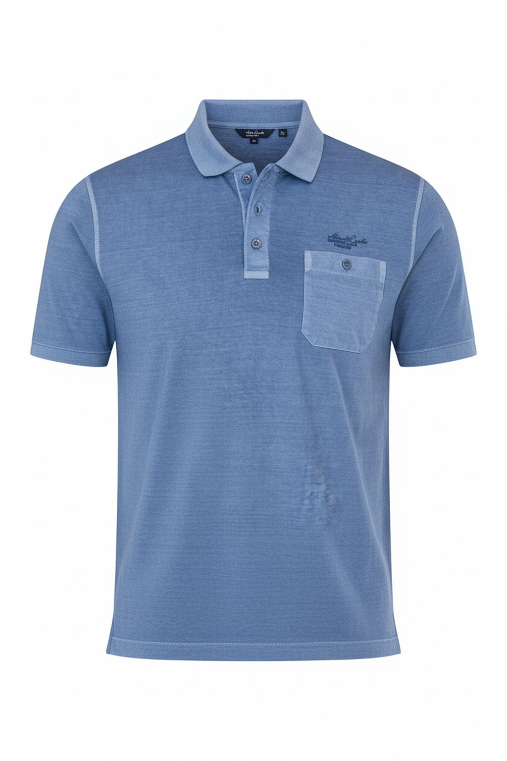 Monte Carlo Washer poloshirt kortermet på modell