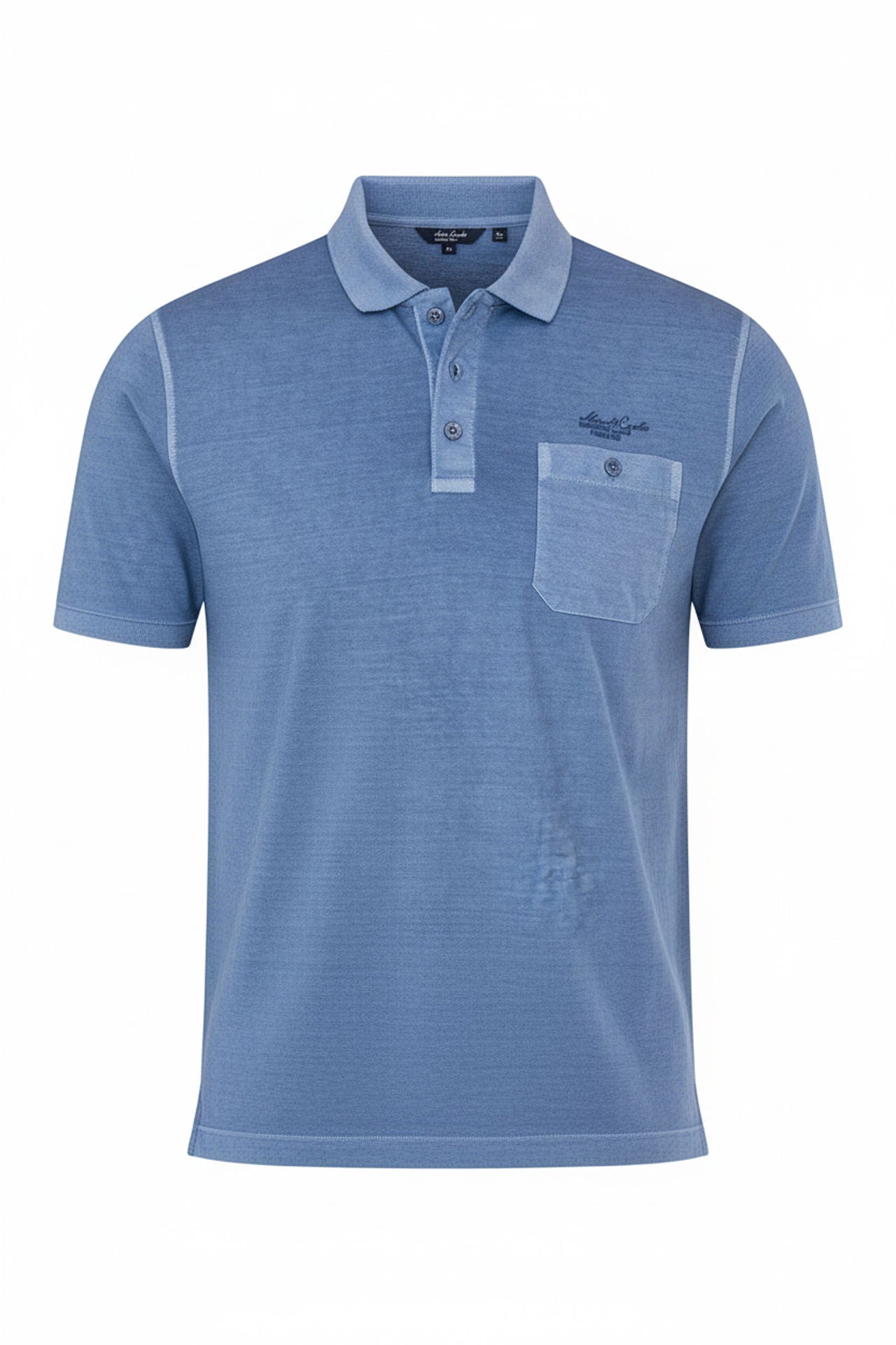 Monte Carlo Washer poloshirt kortermet på modell