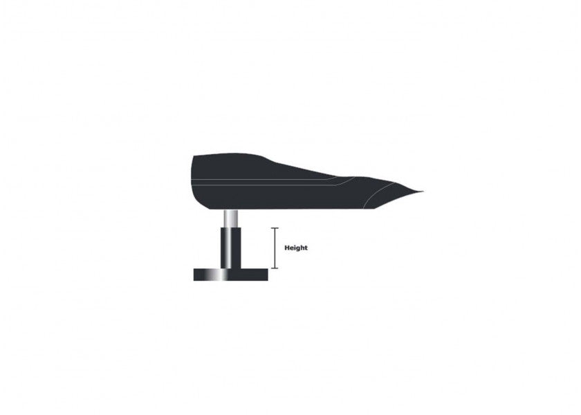 Monteringssokkel for rorpinnautopilot - Simrad bakside