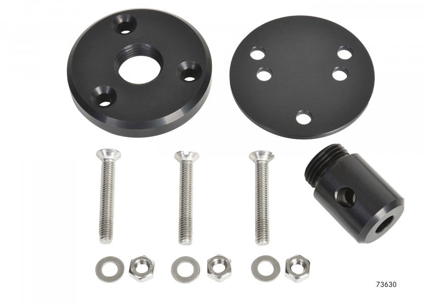 Monteringssokkel for rorpinnautopiloter - Raymarine detalj