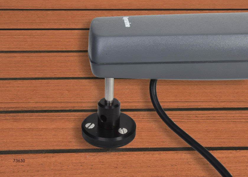 Monteringssokkel for rorpinnautopiloter - Raymarine montert