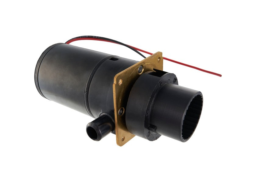 Motor og pumpeenhet for elektrisk toalett STANDARD 12V fra Ocean Technologies forfra