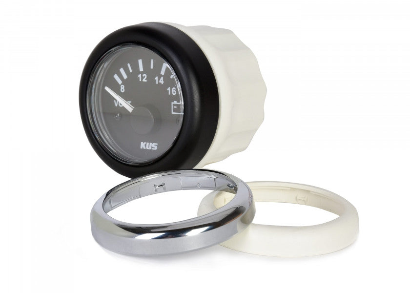Motorinstrumentsett svart 12V - KUS detalj