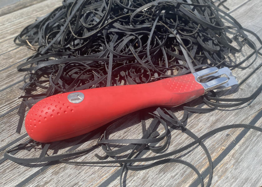 Pakning av MOZART fugekniv for teakkdekk 0,5 mm