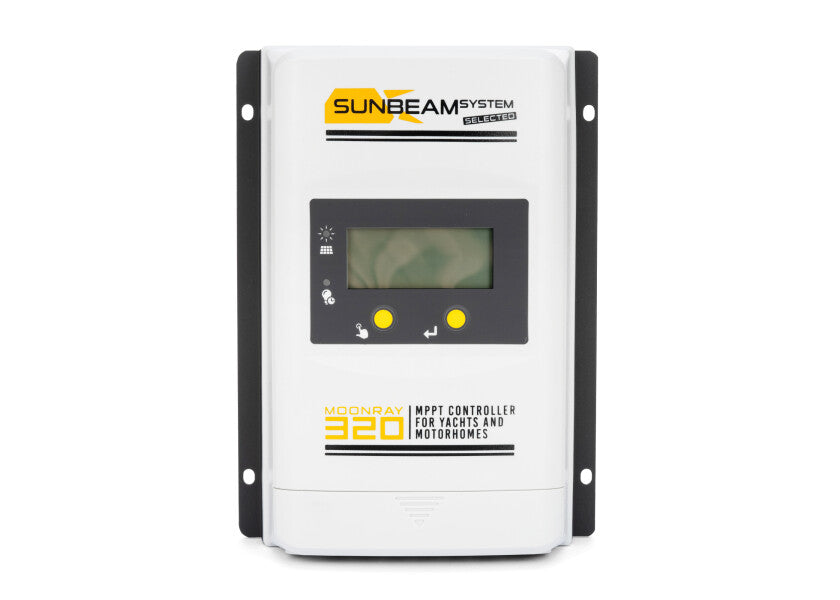 MPPT solcelleregulator MoonRay 320 forfra