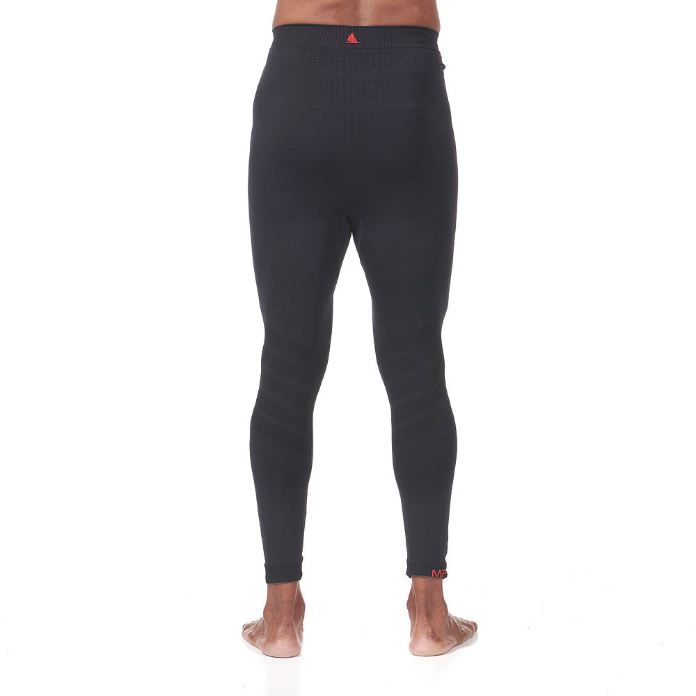 MPX Active baselayer bukse sømløs 4-veis stretch ribbet kant nærbilde