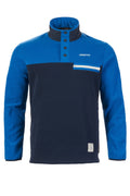 Musto 64 fleece-pullover med høy krage forfra