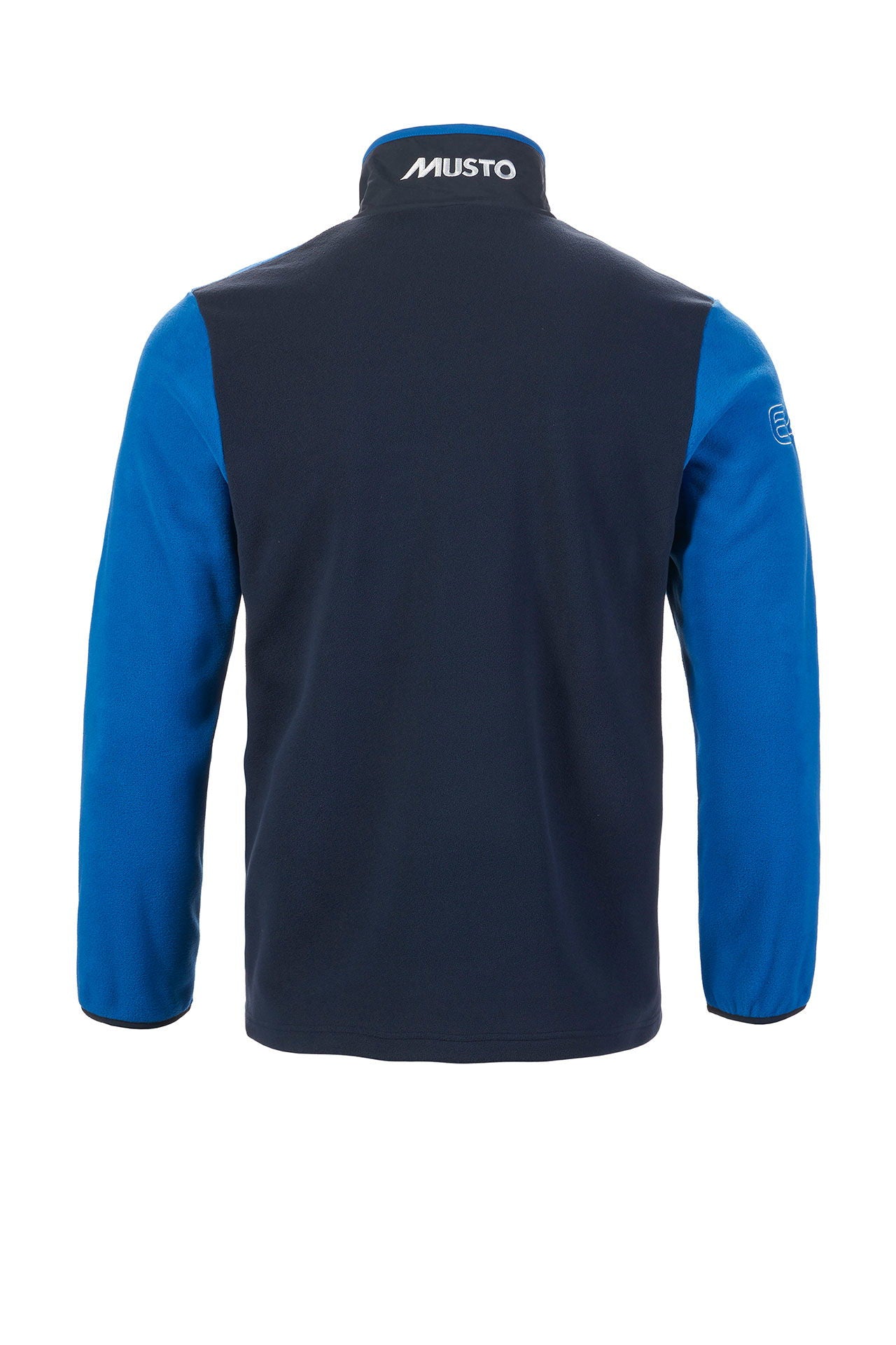 Musto 64 fleece-pullover med YKK-glidelås-lommer nærbilde