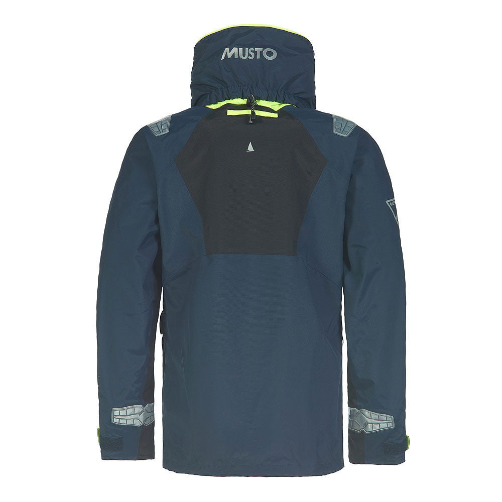 Detalj av Musto BR2 Offshore 2.0 seiljakke dame med glidelås og lommer