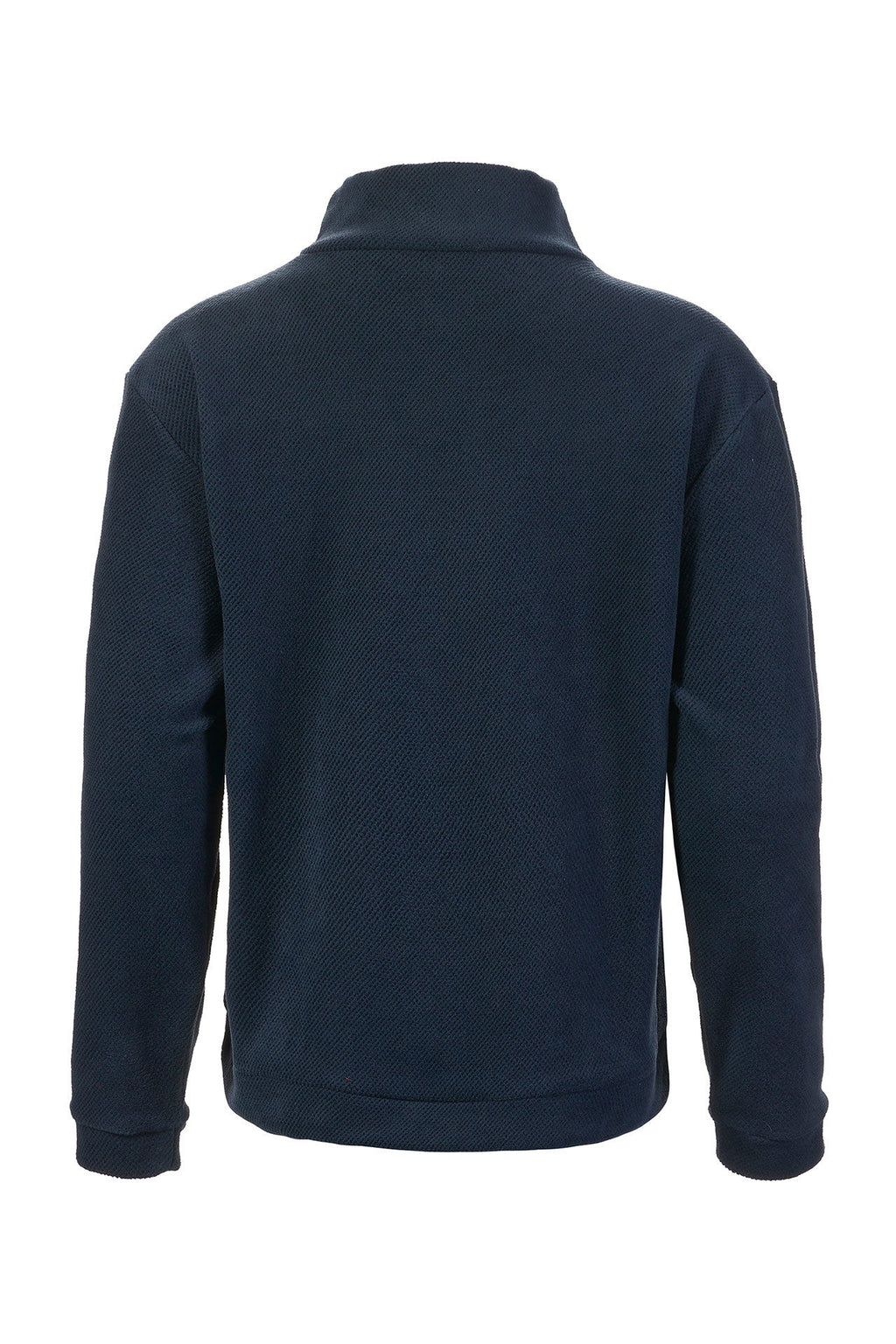 Musto Classic fleecegenser med høy krage detalj