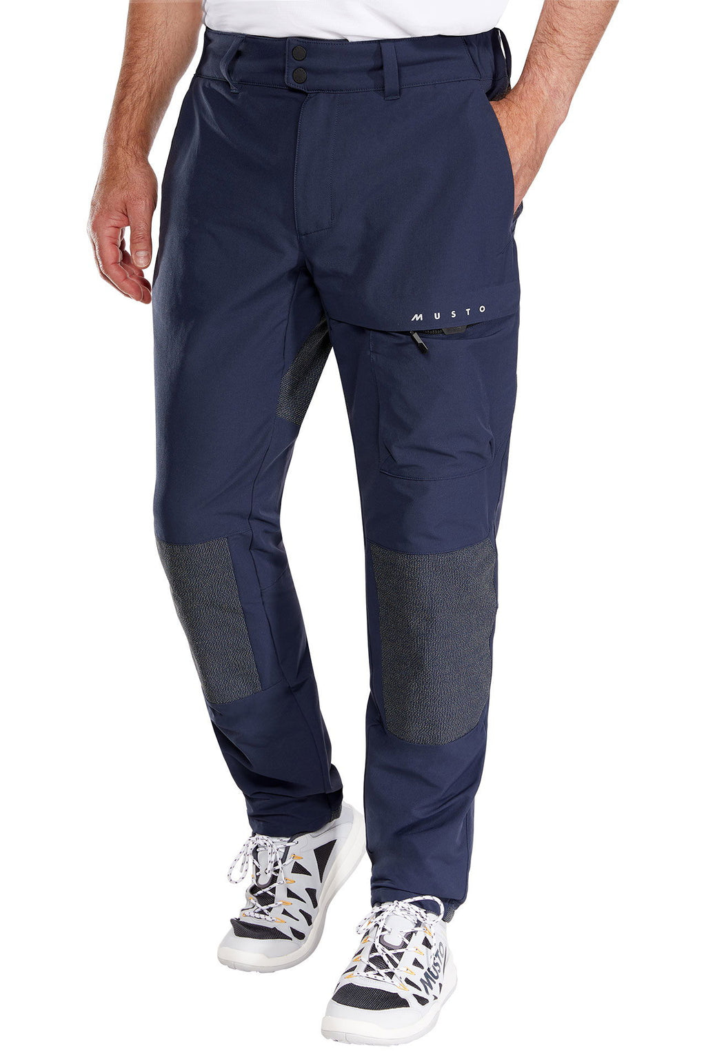 Musto EVO Performance Stretch bukse, lang passform forfra