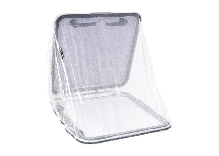 Myggnett for luke hvit polyester - G-NAUTICS forfra