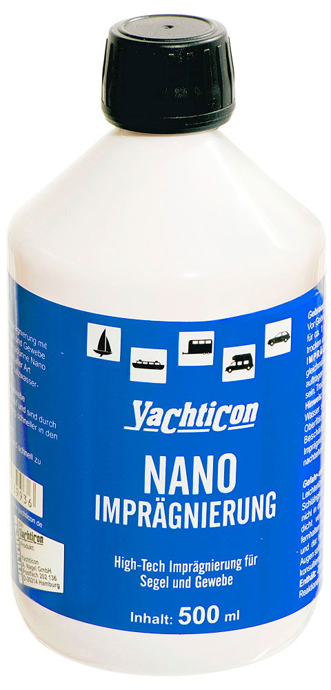Nano impregnering for seil og tekstiler 500 ml - Yachticon nærbilde