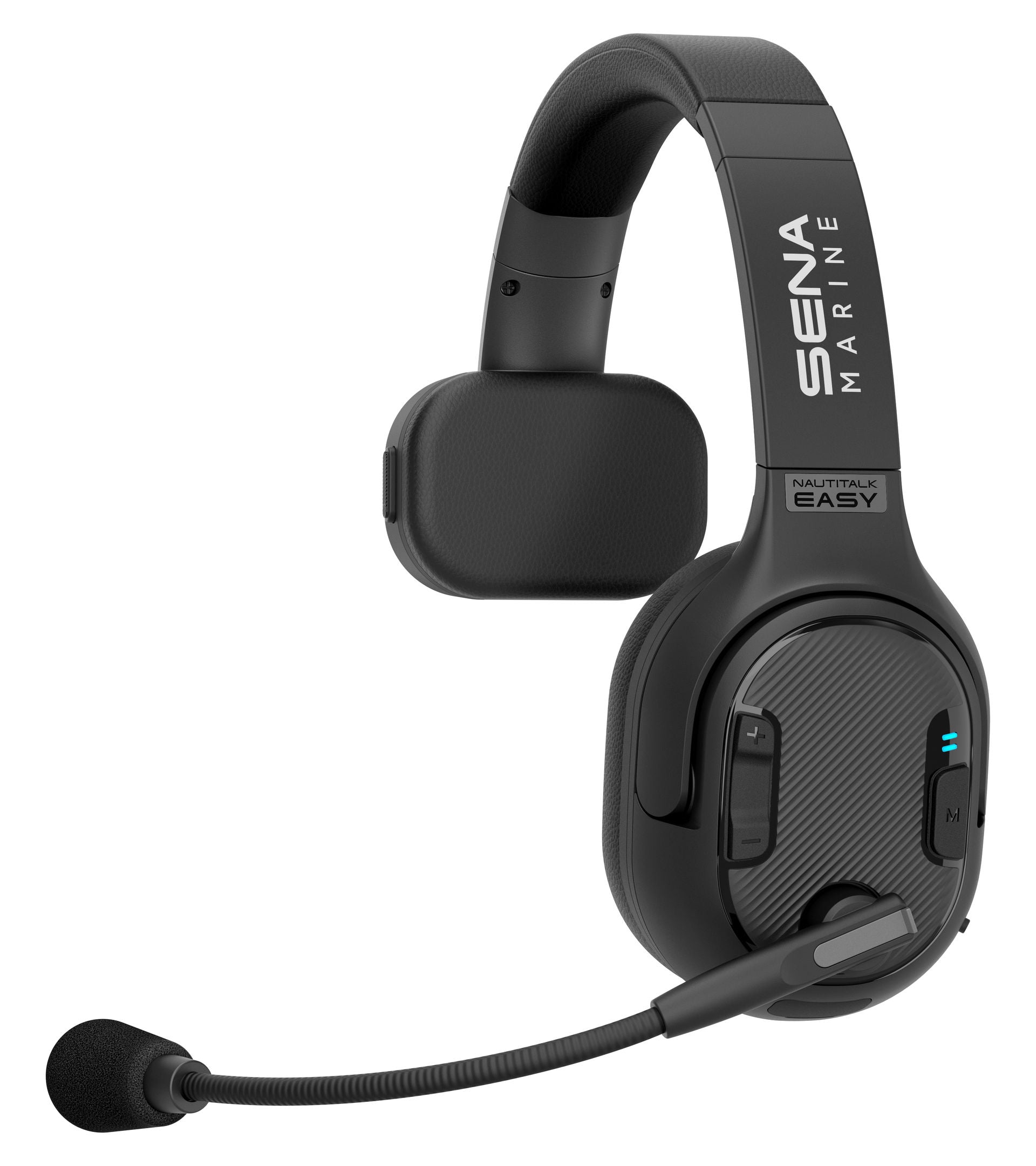 Nautitalk EASY mono mesh-kommunikasjonsheadset bakside