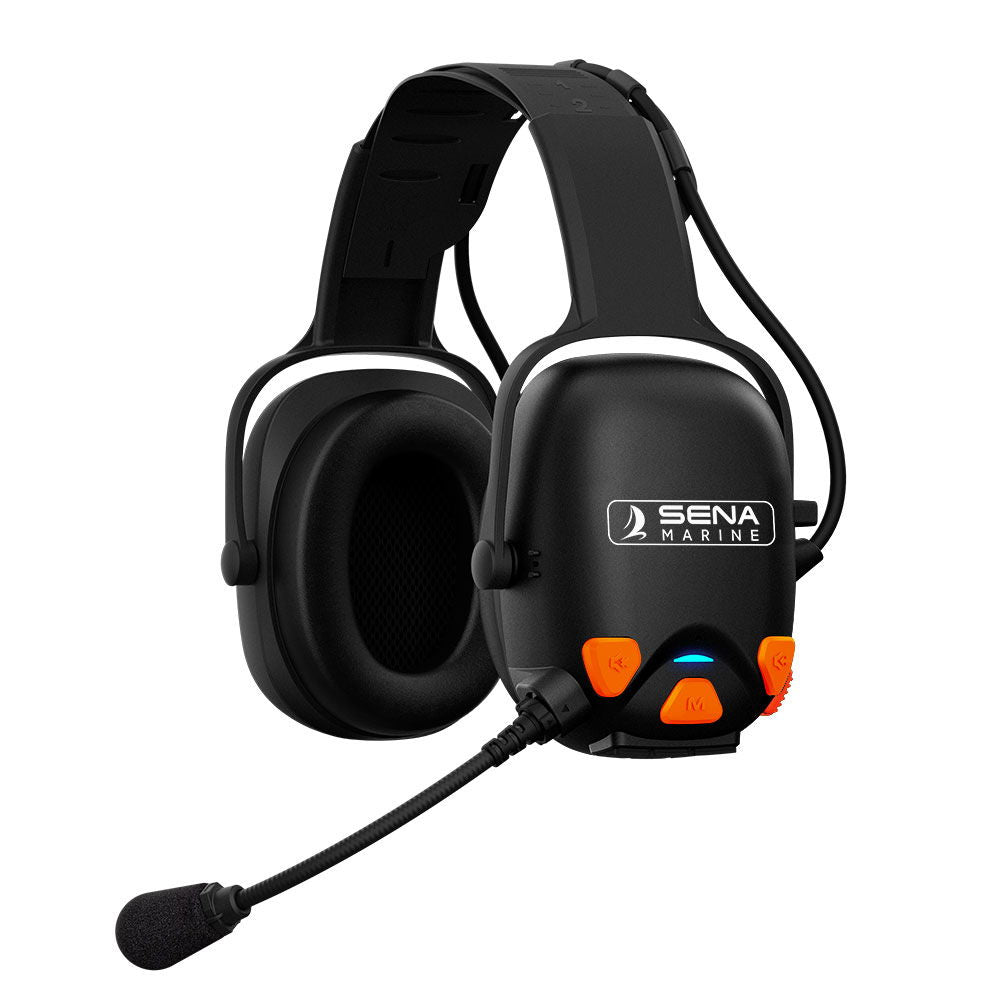 Nautitalk N2R headset Mesh Intercom Bluetooth bakside