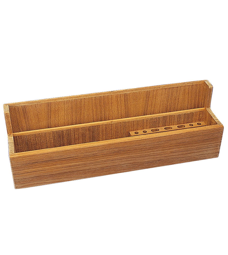 Navigasjonshylle teak 47,5 x 15 x 11 cm forfra