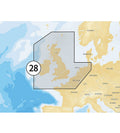 Navionics Gold XL9 28XG sjøkart SD-kort for UK, Irland og Nederland