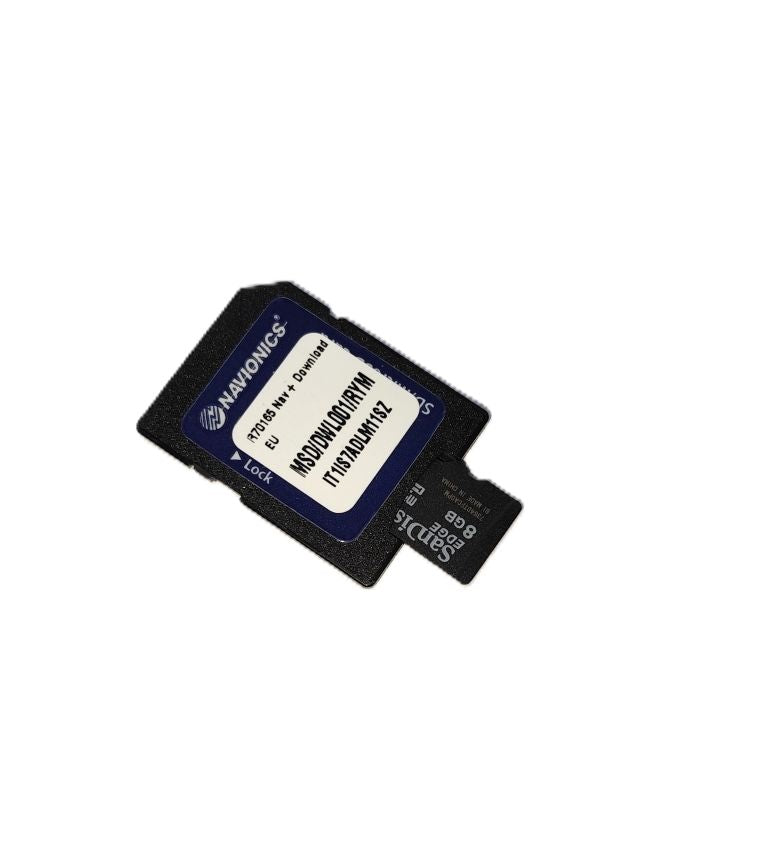 Navionics+ microSD/SD sjøkart Great Britain nærbilde