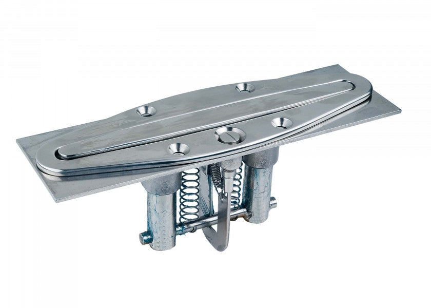 Nedfellbar pullert rustfritt stål PUSH pop-up-mekanisme forfra