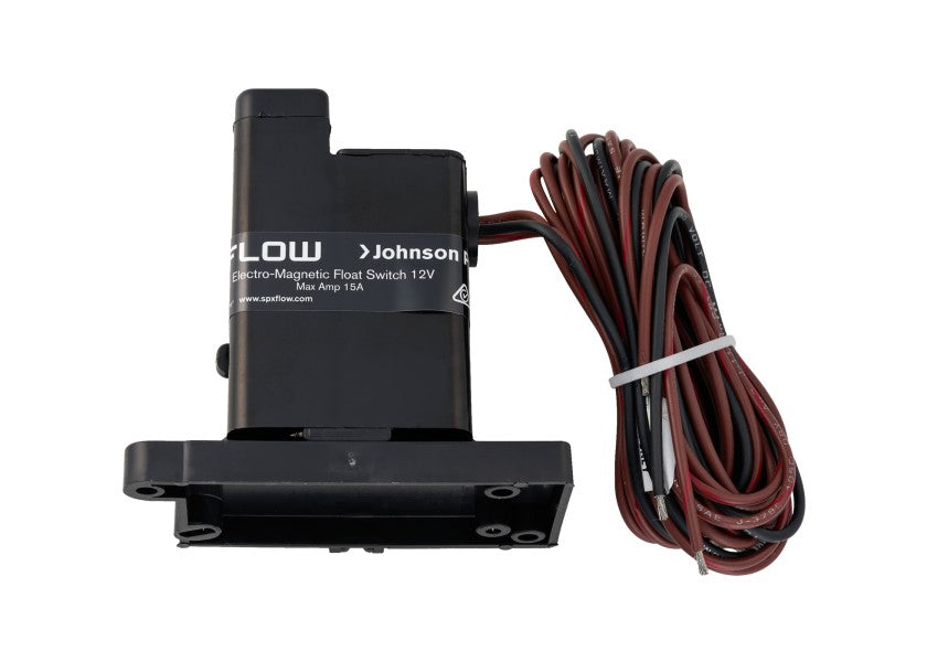 Nivåbryter elektronisk 12V for lensepumpe - Johnson Pump forfra