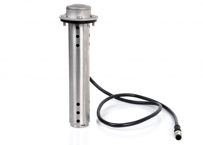 NMEA 2000 tankgiver for gråvann rustfritt stål AISI 316 12V - KUS forfra