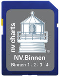 NV elektroniske sjøkart innlandsfarvann SD/microSD serie 1-4 forfra