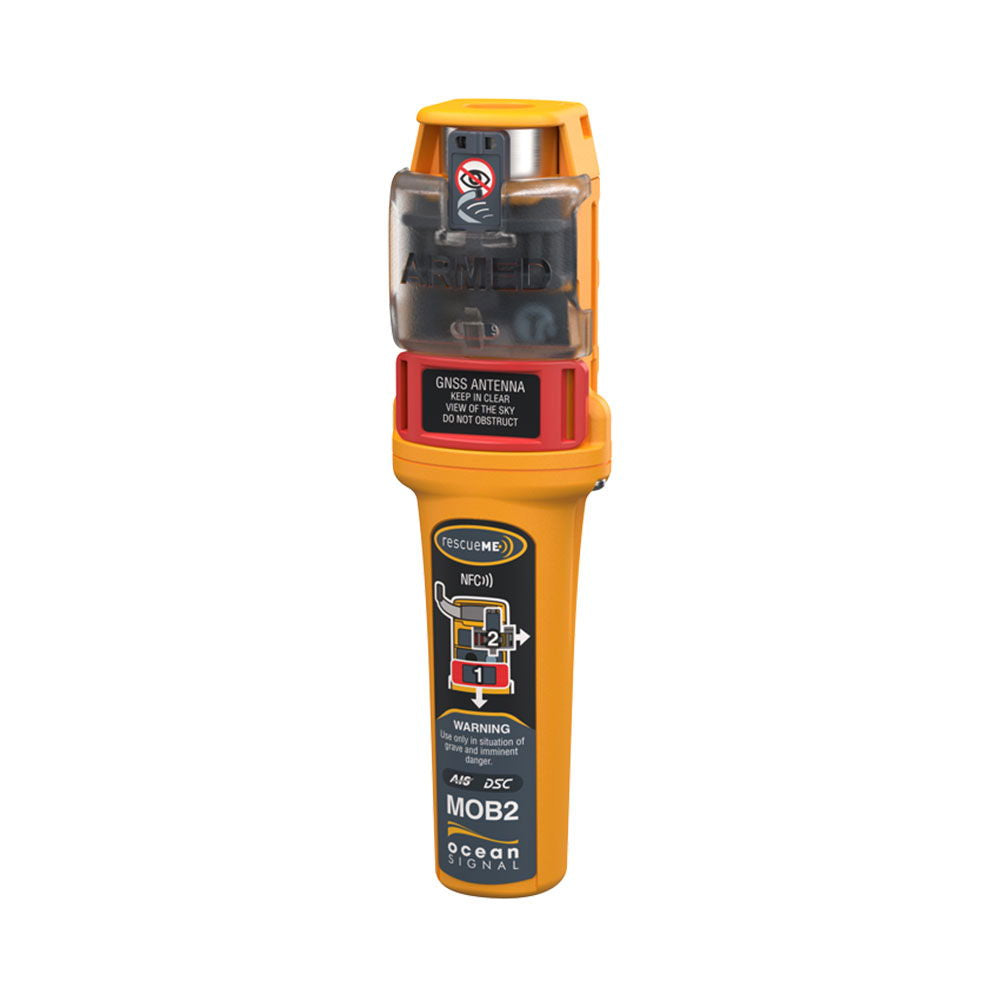 Ocean Signal RescueME MOB2 AIS mann-over-bord-lokalisator bakside