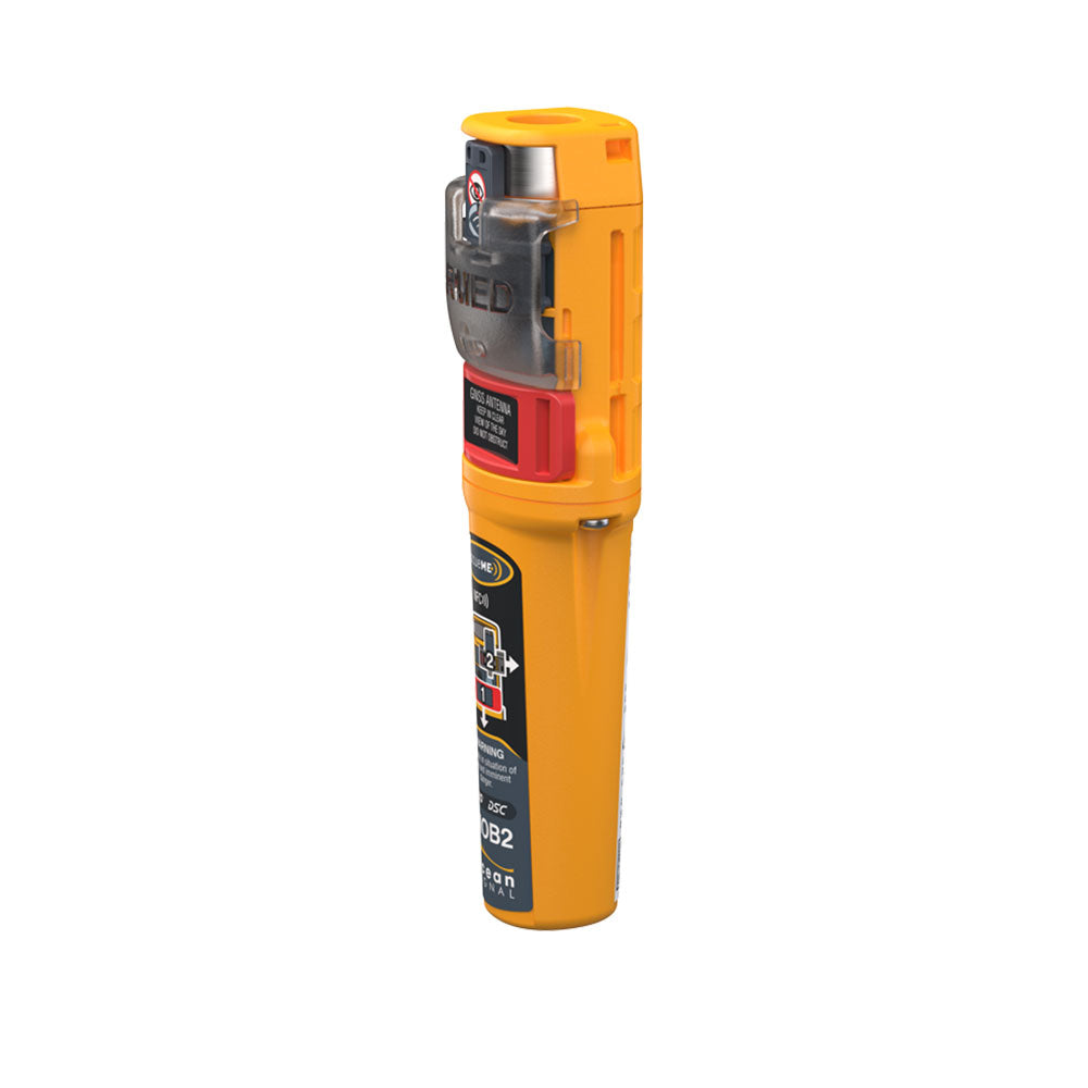 Detalj av Ocean Signal RescueME MOB2 AIS mann-over-bord-lokalisator