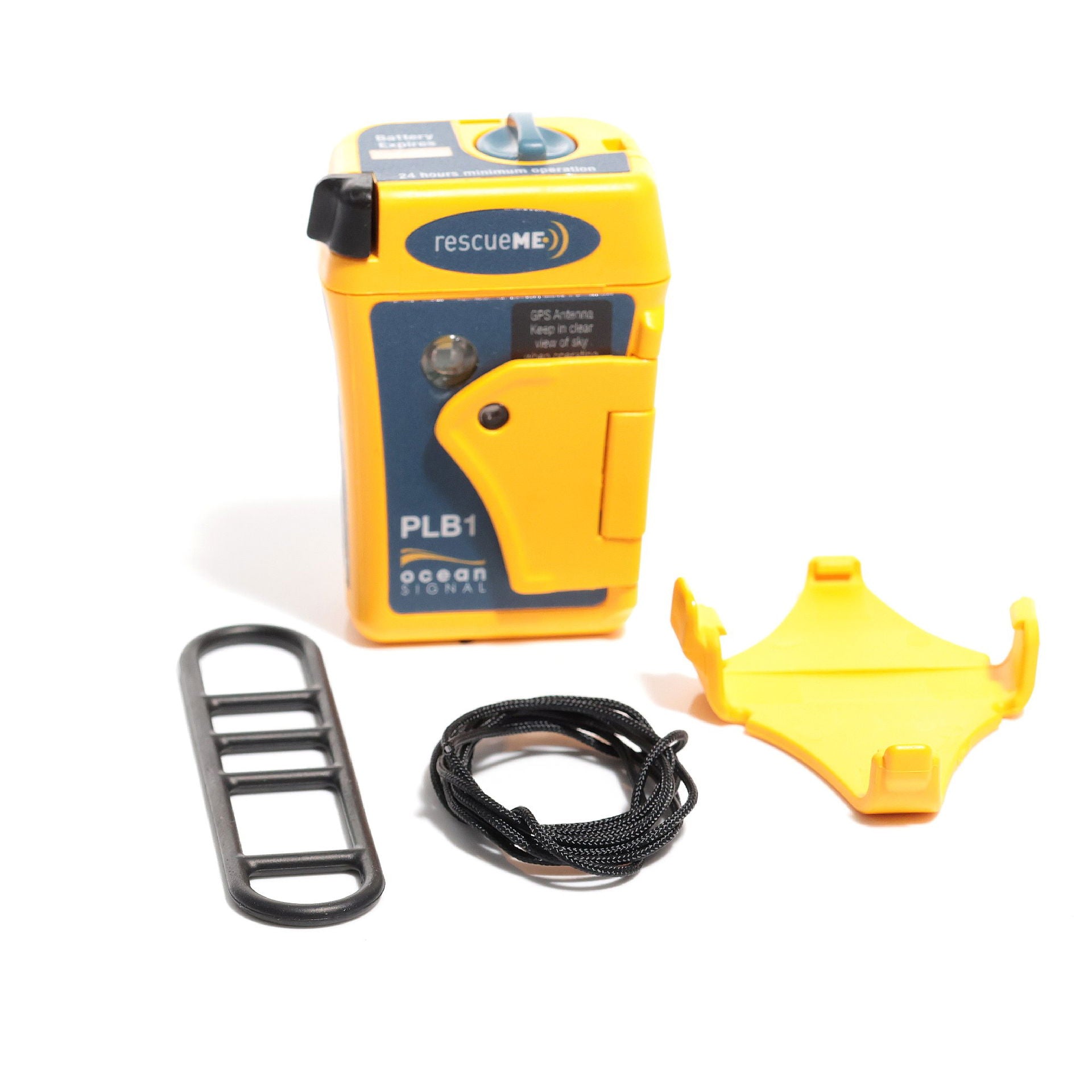 Ocean Signal rescueME PLB1 nødpeilesender bakside