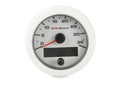 Oceanlink GPS-speedometer 0-35 kn 85 mm hvit NMEA 2000 forfra