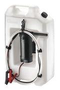 Oljeskiftsett 12V med elektrisk pumpe og 13,5 l kanne for oljeutskifting