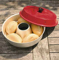 Omnia campingovn 2 liter 13 cm høyde 500 g - Compass forfra