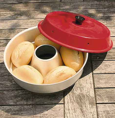 Omnia campingovn 2 liter 13 cm høyde 500 g - Compass forfra